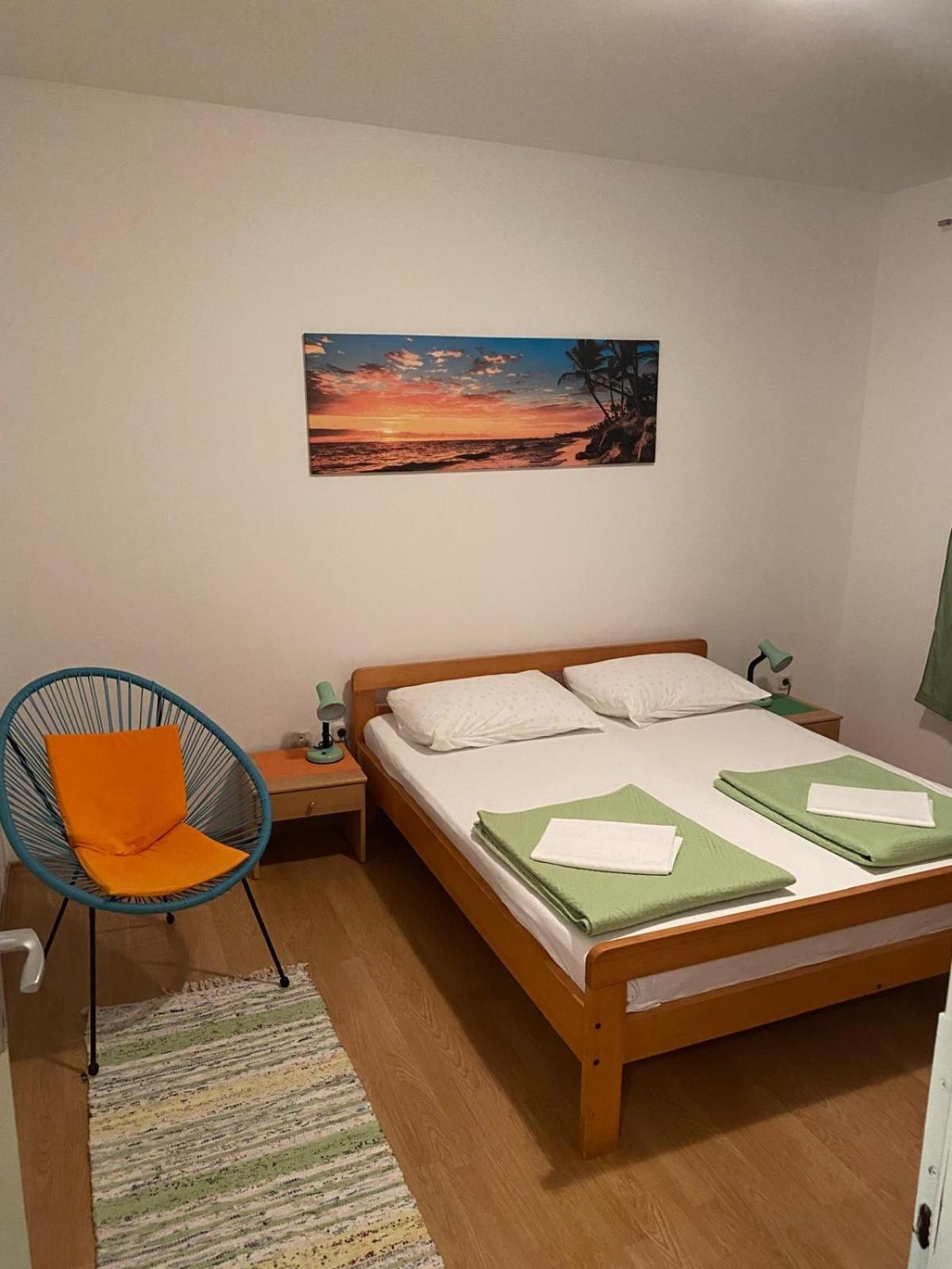 Apartman Tanja Appartement Mandre Buitenkant foto